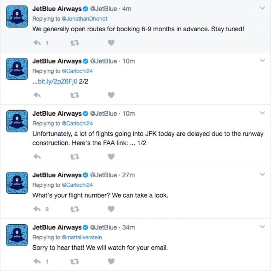 Customer Engagement Strategies: Jetblue Airway Example