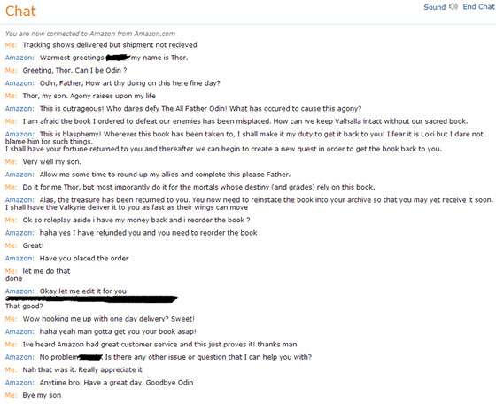 amazon resolving customer queries