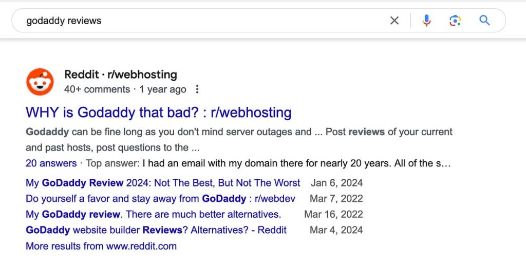 Reddit Reviews