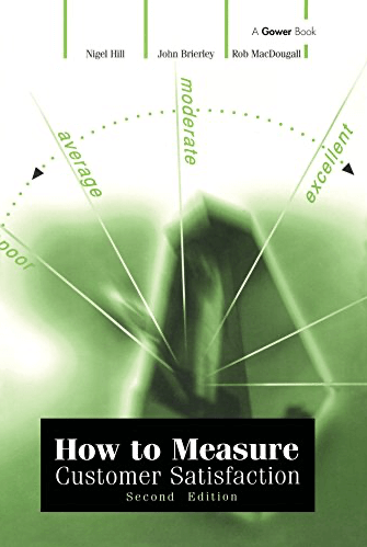 How to Measure Customer Satisfaction Book
