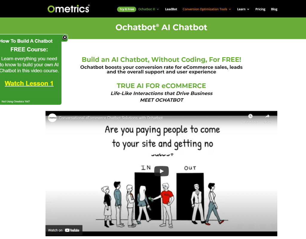 Ochabot ai chatbot software