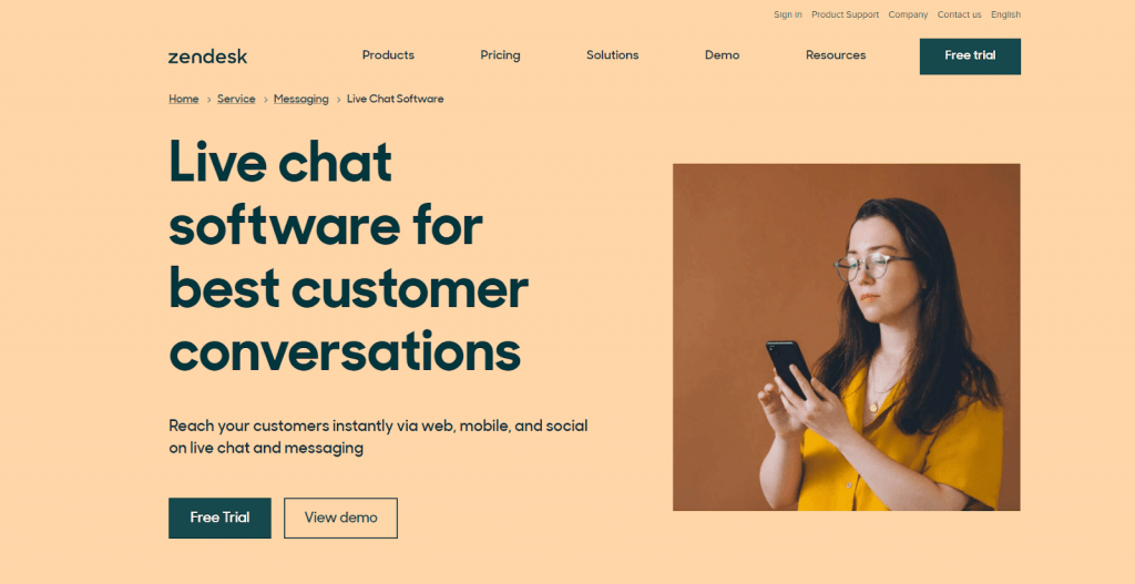 connect your with audience using zendesk live chat extension for magento