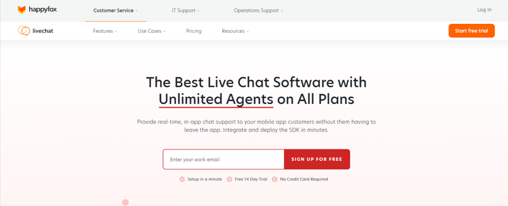 HappyFox Chat- bigcommerce live chat software