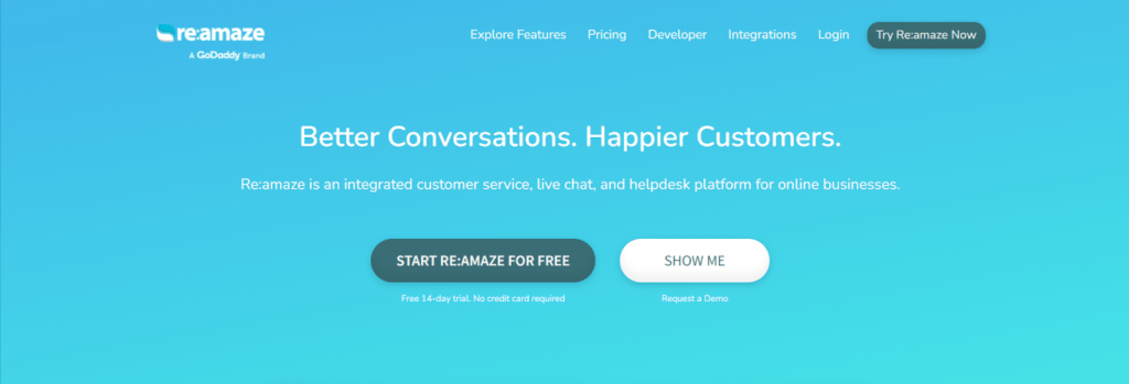 re:amaze- live chat software for bigcommerce website