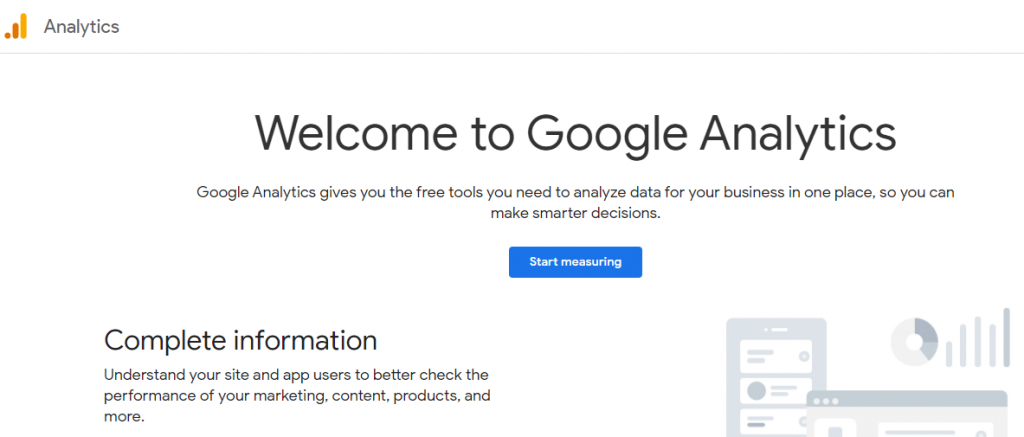 Google Analytics- web analytics platform