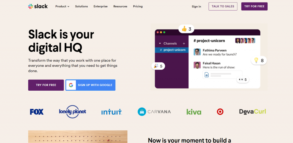 Slack is a versatile messaging app