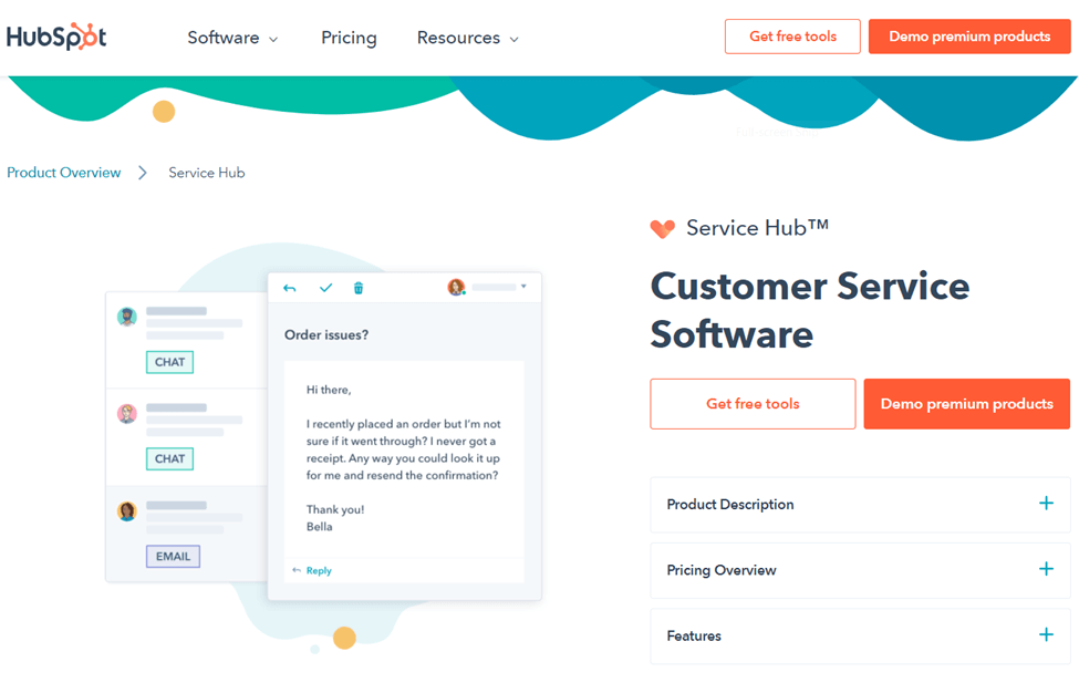 HubSpot is one of the top customer service tools