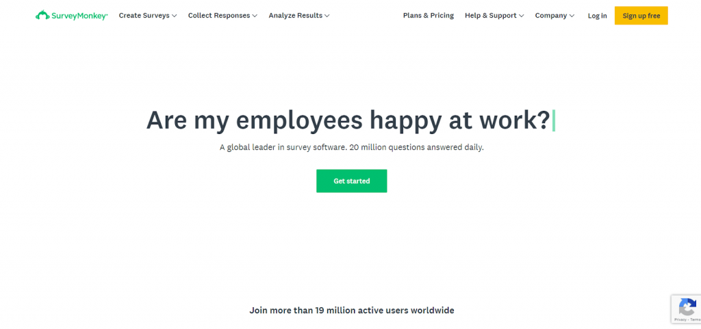 SurveyMonkey is a customer service system software
