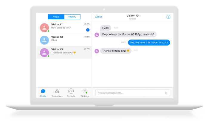 Chaport
Transparent Multi-Channel Messaging