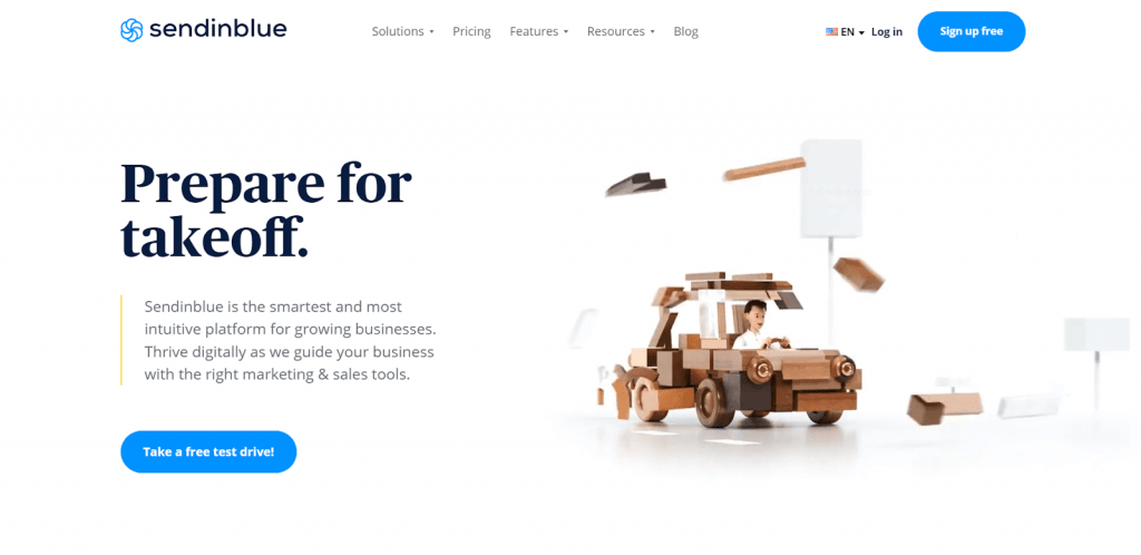 sendinblue- live chat solution