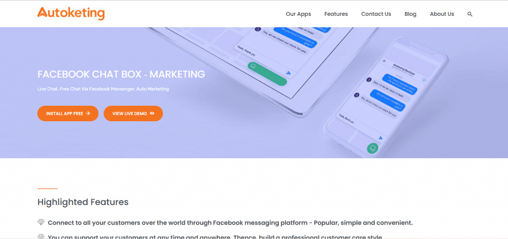 Facebook Chat Box