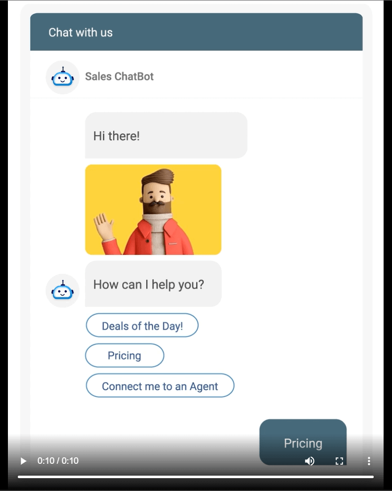 Marketing and Sales Chatbots