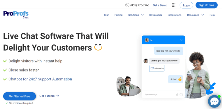 ProProfs Live Chat Software