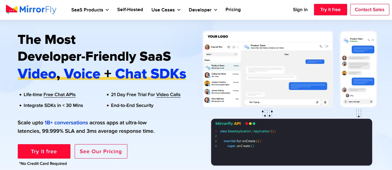 The 5 best realtime chat APIs and messaging SDKs [2024]