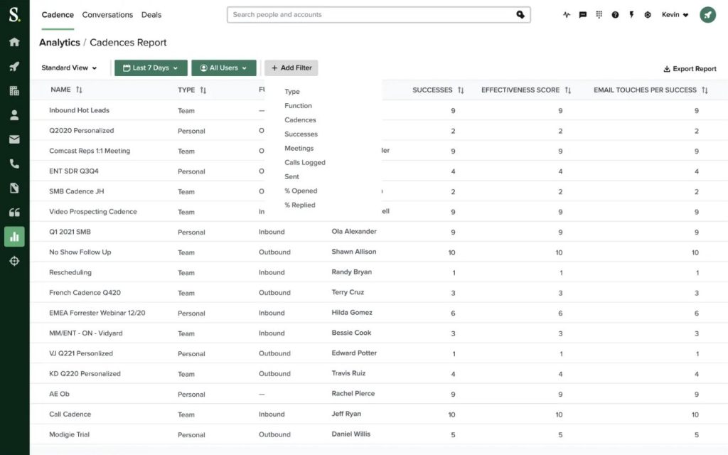 Salesloft – Best for Conversational Landing Pages