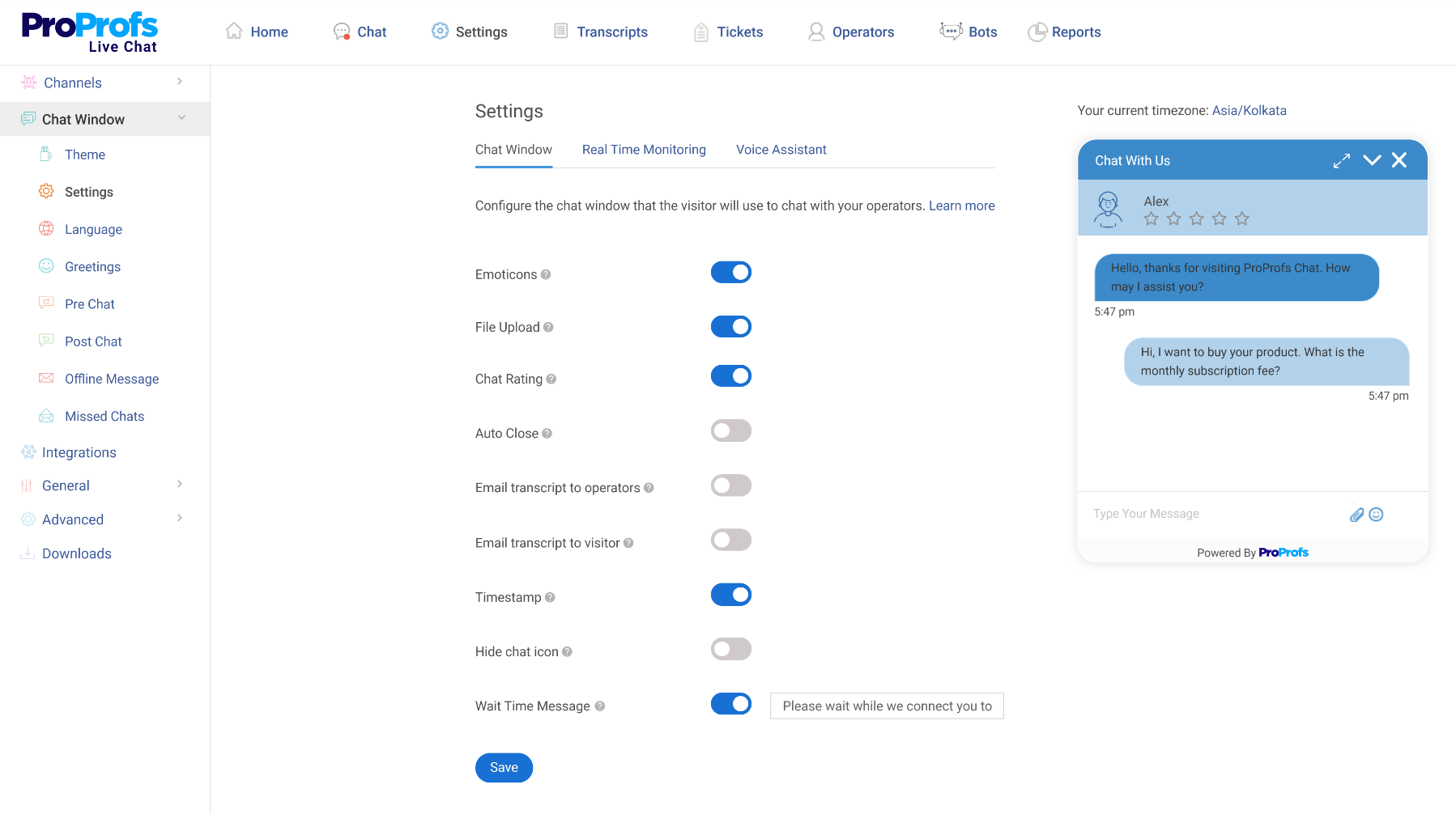  ProProfs Chat