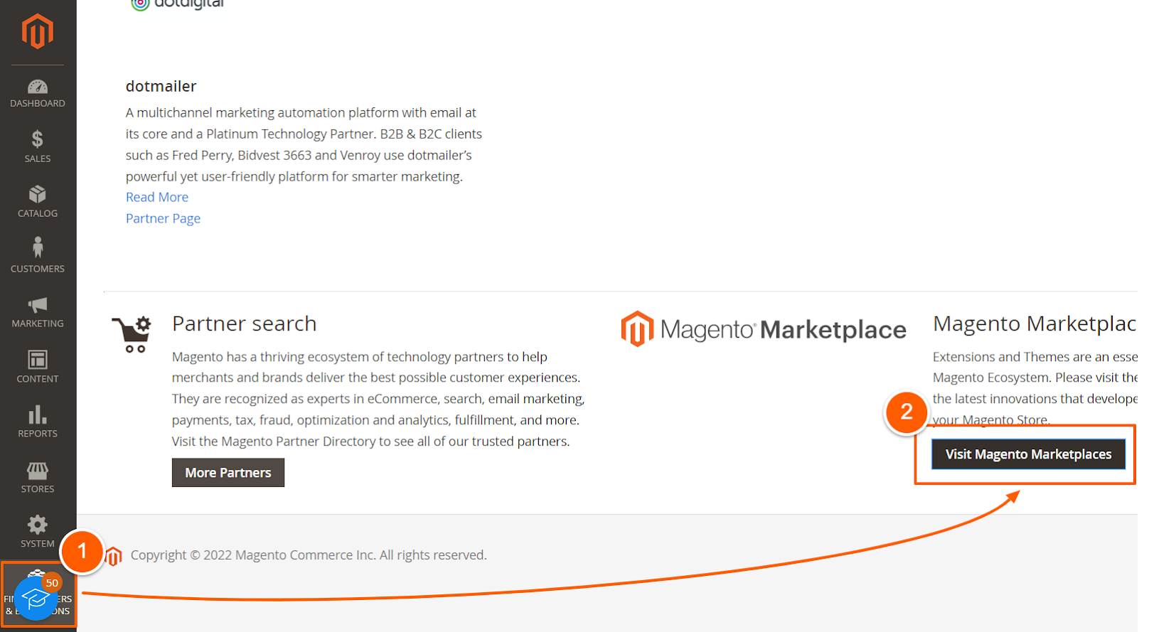 Magento marketplace