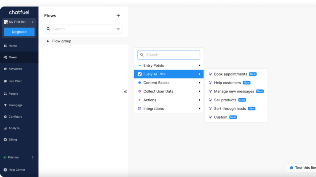 Chatfuel-dashboard-chatbot-software