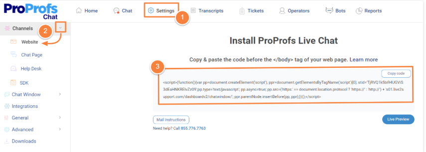 Copy code snippet