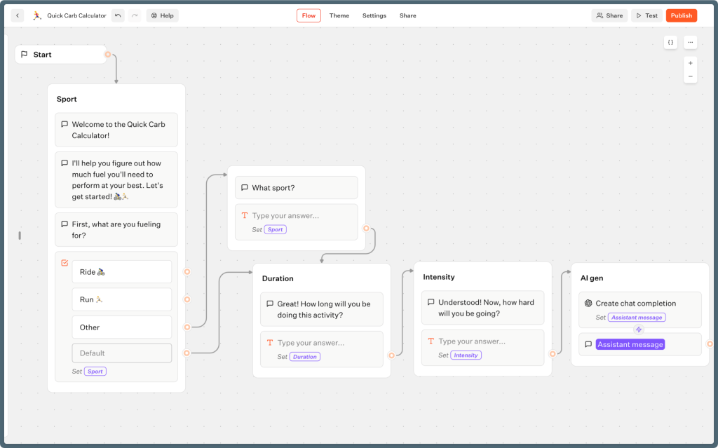 Typebot – Best for Teams Wanting a No-Code Visual Chatbot Builder
