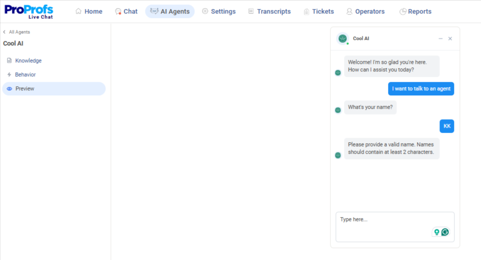 AI-Agents-ProProfs-Chat-