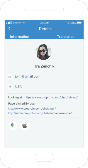 live chat app for android