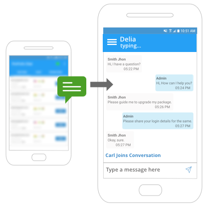 download live chat app from android play store