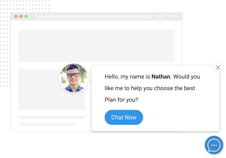 Automated Live Chat Greetings