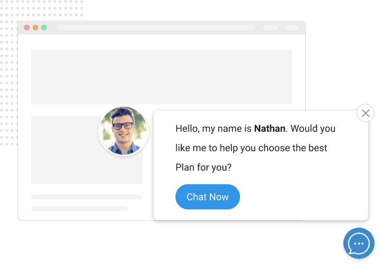 Automated Live Chat Greetings