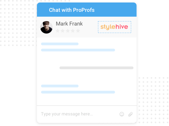 Customized the chat widget to personalize the look and feel of sales chat software