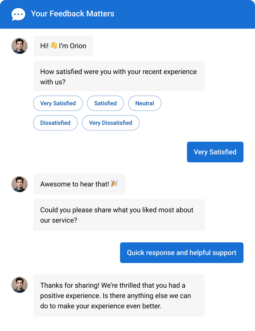 Customer Satisfaction Survey