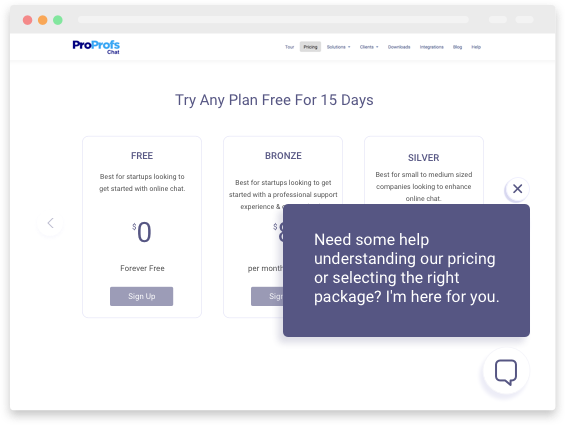 generate leads with live chat
