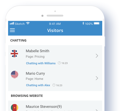 live chat app for mobile